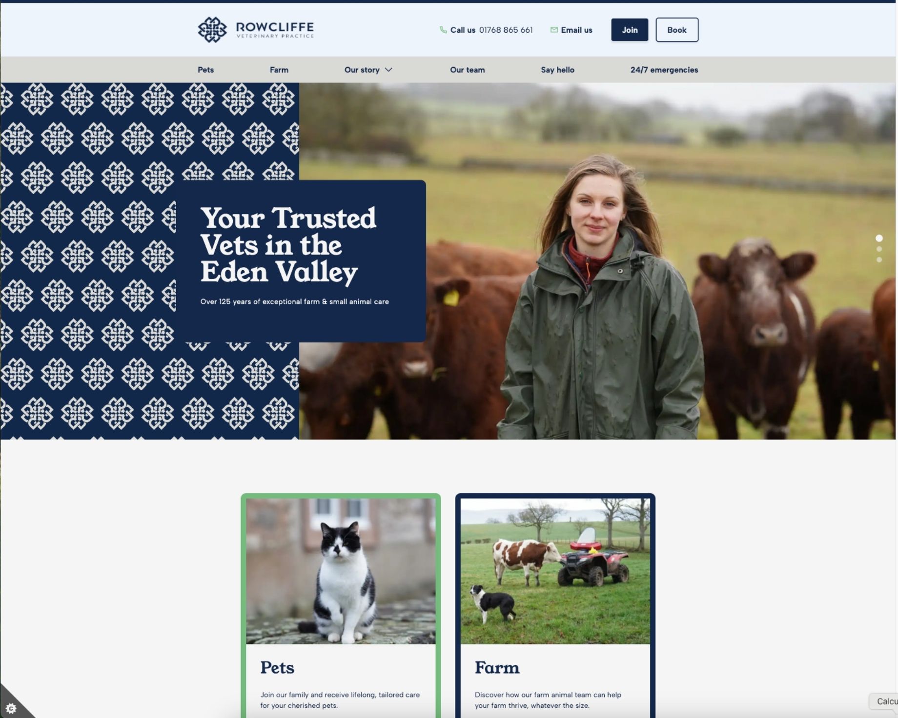 Connected Vet l Vet Practice Websites